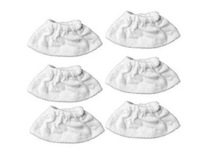 6 pçs algodão escova cabeça capa para karcher sc2 sc3 sc4 sc5 peças de limpeza a vapor para bancada fogão cozinha SODIAL