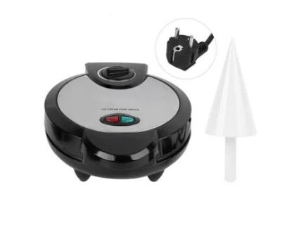 Cikonielf Máquina de waffle elétrica Máquina de rolo de ovo elétrica Máquina de waffle molde de sorvete para casa CIKONIELF