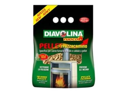 PULITORE SPAZZACAMINO PELLET KG 1.5 DIAVOLINA