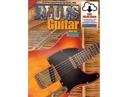 Livro Progressive Blues Guitar de Peter Gelling (Inglês)