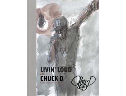 Livro Livin Loud de Chuck D (Inglês - Capa Dura)