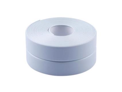 3.2m x 22mm Banheiro Chuveiro Pia Banheira Selo Fita Adesiva Adesivo Impermeável Parede Banheiro Cozinha - Azul Liso LOVEBAY