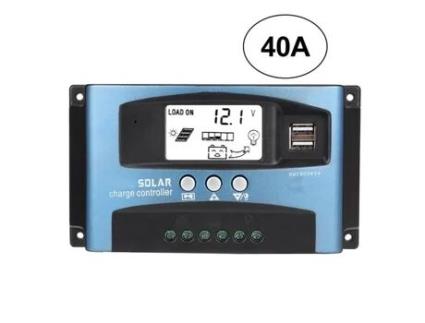 Controlador regulador de carga do painel solar YAPP 40A MPPT A9 FYDUN