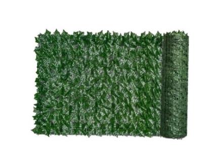 Folha verde artificial hedge hera cerca tela planta parede falsa decorativo grama pano de fundo para proteção de privacidade DIERCOSY