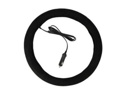 Capa de volante de carro elétrico 12v capa aquecida proteção doméstica aquecida antiderrapante diâmetro 37-38cm LEMONBEST