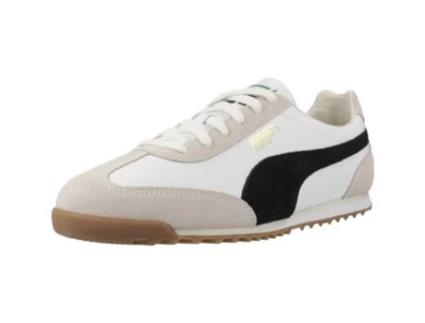 Sapatos Retro de Mulher PUMA YELLOW Arizona Tecido Branco (40)
