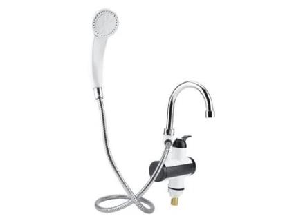 Dispensador instantâneo de água quente e fria, torneira de aquecimento, display de temperatura cabeça de chuveiro UE HB032 CUQUE