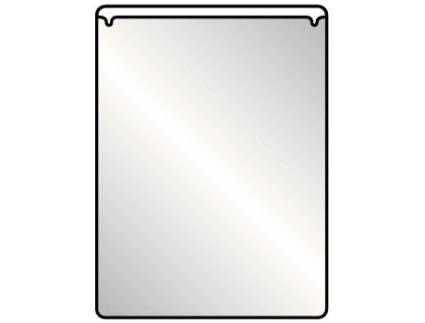 Etiqueta autoadesiva Biella 510085 Retângulo Permanente Transparente