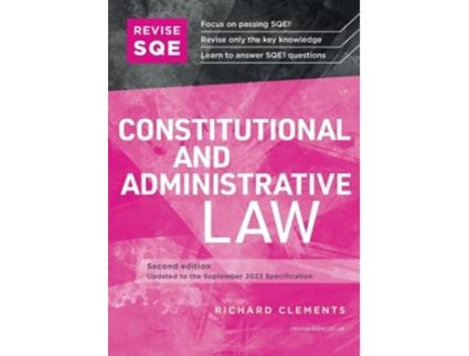 Livro Revise SQE Constitutional and Administrative Law de Richard Clements (Inglês)