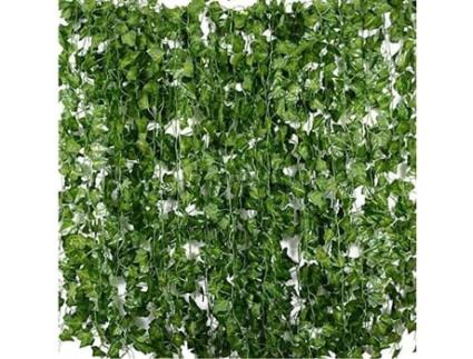 24pcs 2m plantas de hera artificial guirlanda decoração ao ar livre para casamento, jardim, escritório VINFUTUR