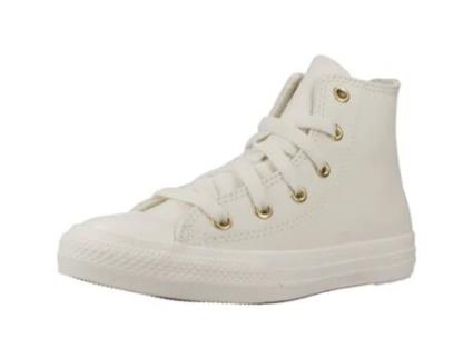 Sapatilhas de Criança CONVERSE Chuck Taylor All Star Pele Dourado (27)