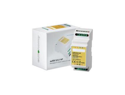 Adaptador Eufix Din para Fibaro Fgs-213 Sem Botões EUTONOMIA