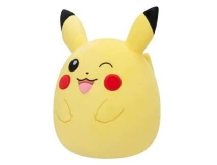 Pelúcia média Pikachu Wink 25cm - Pokémon - Squishmallow Wave 3 - Pokémon License - Plush Range