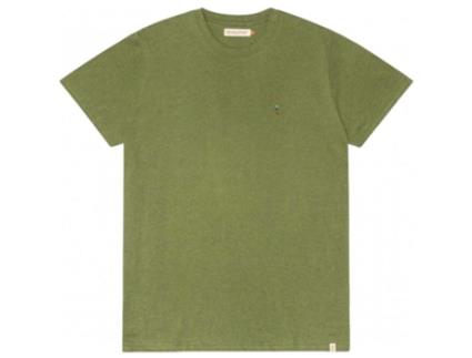 T-Shirt de Homem RVLT Corta Regular Verde (S)