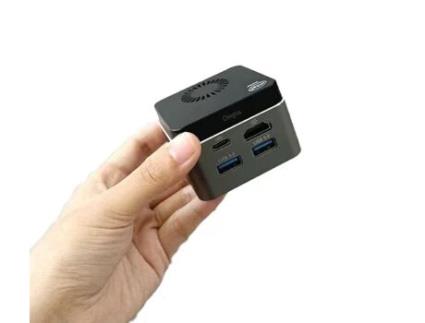 Intel Celeron Quadcore Micro Pc 8 Gb Lpddr4 128 Gb Ssd Msata Hd Graphics 600 Wifi Bluetooth Hdmi 4K Microsd 64Bits 128 Gb Ssd An OVEGNA Mn7