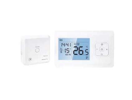 Termostato inteligente WiFi sem fio com display LCD controlador de temperatura programável para controle SODIAL