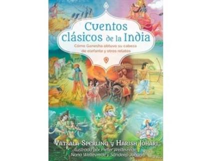 Livro Cuentos clasicos de la India de Vatsala Sperling e Harish Johari (Espanhol)
