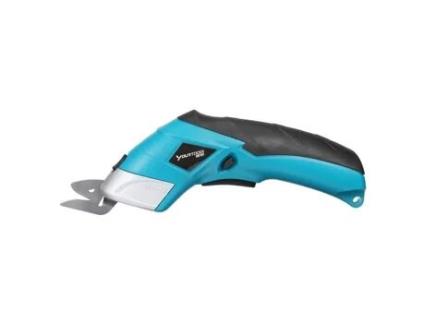 Tesoura de costura elétrica recarregável sem fio MEI para roupas de couro 220V US PLUG TEMPSA