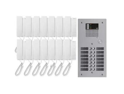 Kit Áudio Coletivo Bus 2 Fios G2P 14 Chamadas Gkag2P/214 GOLMAR