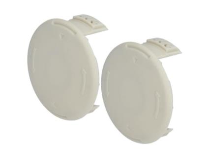 Capa de carretel Fdit 2 peças de tampas de carretel de plástico substituição 993373001 para aparador sem fio Ryobi FDIT