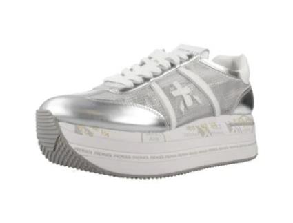 Sapatos de Mulher PREMIATA Beth Tecido Cinzento (39)