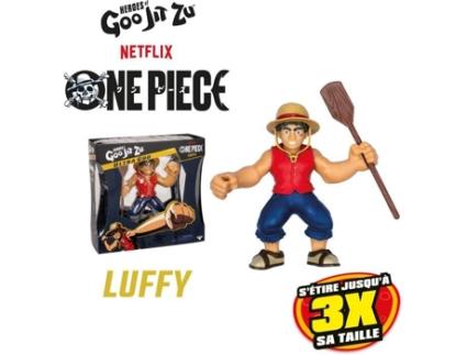 Ultragoo Luffy 17cm - HEROES OF GOO JIT ZU - ONE PIECE - Figura extensível com acessórios