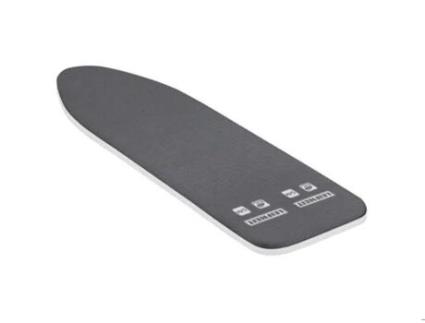 Capa para tábua de passar preta Thermo Reflect S/M Black 71679 Leifheit, para tábua de passar com máximo de 125 x 40 cm, acolchoamento de 3 mm.