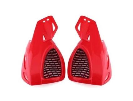 Hililand Handguard Universal 7/8 Dirt Bike Scooter ATV Motorcycle Brush Bar Proteções manuais Handguard vermelho HILILAND