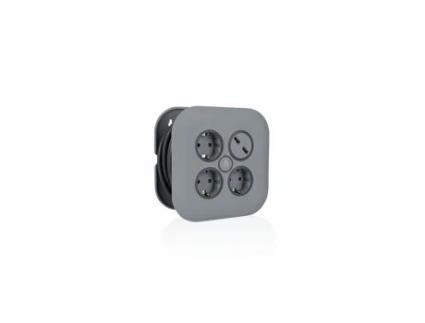 EXTENSÃO MULTIFUNÇÕES 3X2PT / 2XUSB 3G1,0MM² - 5M