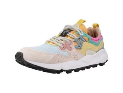 Sapatos de Mulher FLOWER MOUNTAIN Yamano Tecido Multicor (38)