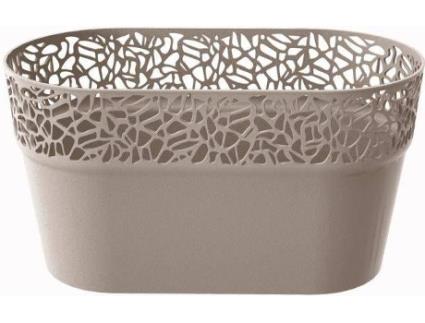 Floreira Nature L Castanho (275 mm)