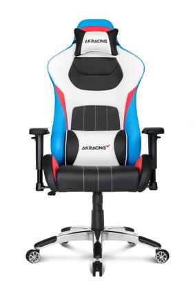 Cadeira Gaming  Premium (Preto/Vermelho/Azul/Branco) - AKRACING