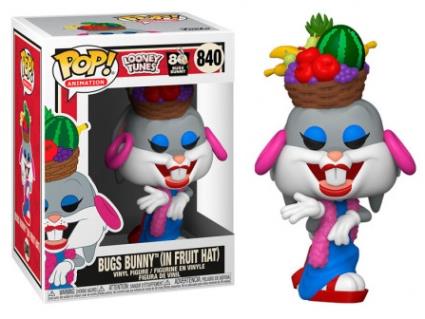 Figura Pop! Bugs Bunny c/ Chapéu de Frutas Looney Tunes - FUNKO