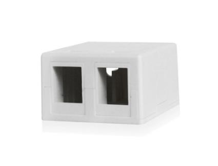 Presa 2 Porte Senza Keystone Jack