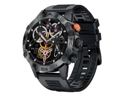 Hoko Relógio digital Y20 Sports and Health Tracker IP68 Preto