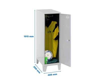 Simonlocker Dism.single Mini Armário De Metal 915x400x500pés Cinza