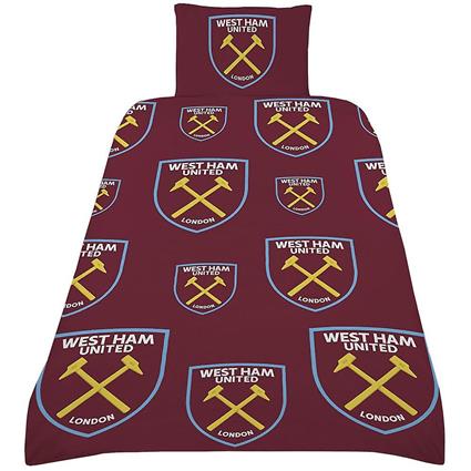 Conjunto de Edredom Individual West Ham United Fc