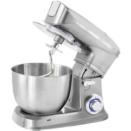 RoyaltyLine Elegante máquina de cozinha de 6 velocidades - Prata