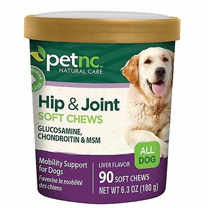 Pet NC Hip & Joint for Dogs, 90 Soft Chews (Pack of 1)