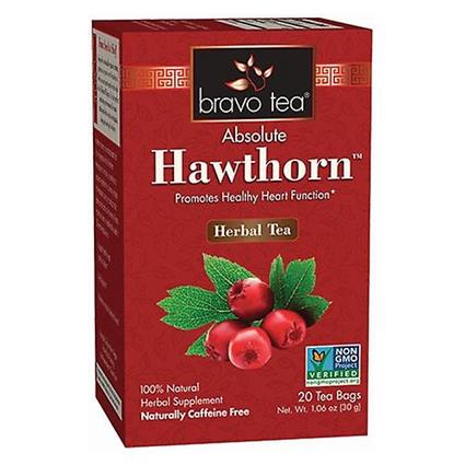 Bravo Tea & Herbs Hawthorn Berry Tea, 20 sacos (pacote de 1)