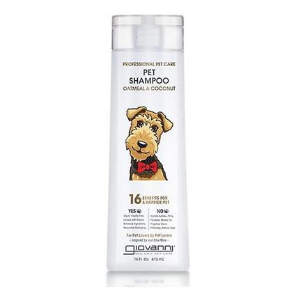 Giovanni Cosmetics Professional Pet Shampoo, Aveia e Coco 16 Oz (Pacote de 1)