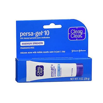 Johnson & Johnson Clean & Clear Johnsons Persa-Gel 10, 1 oz (Pacote de 1)