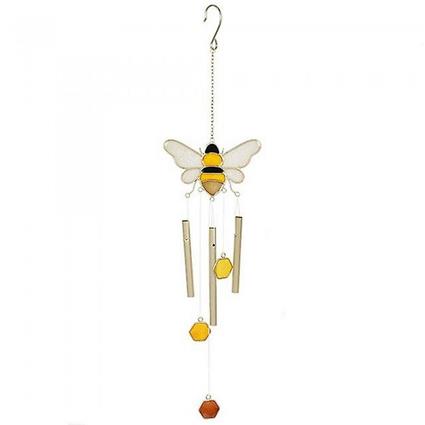 Something Different Abelha de algo diferente e Windchime de favo de mel Amarelo One Size