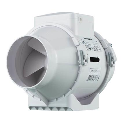 Vents Ventilador de ventilador de tubulação TT 160 a 520 m³/h Branco 250