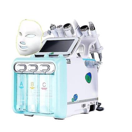 POTATO 7 Em 1 H2O2 Água Oxigênio Jato Peel Skin Cleansing Dermabrasion Máquina facial usar dispositivos de beleza