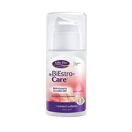 Life Flo Life-Flo Bi Estro-Care Body Cream, 4 oz (Pacote de 1)