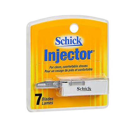 Lâminas injetor schick, 7 cada (Pacote de 1)