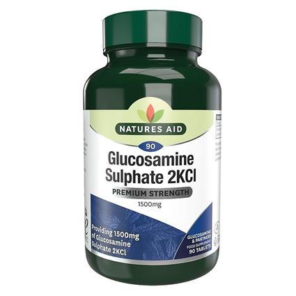 Natures Aid Glucosamine Sulphate 1500mg (Força Premium), 90 Comprimidos