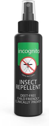 Incognito Incógnito, Spray Repelente de Insetos, 100ml