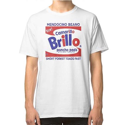 RockShark Camiseta Camarillo Brillo Branco L